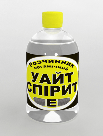 Розчинник органічний "Уайт-спірит Е" (0,5л) (0,3кг) ТОРхім